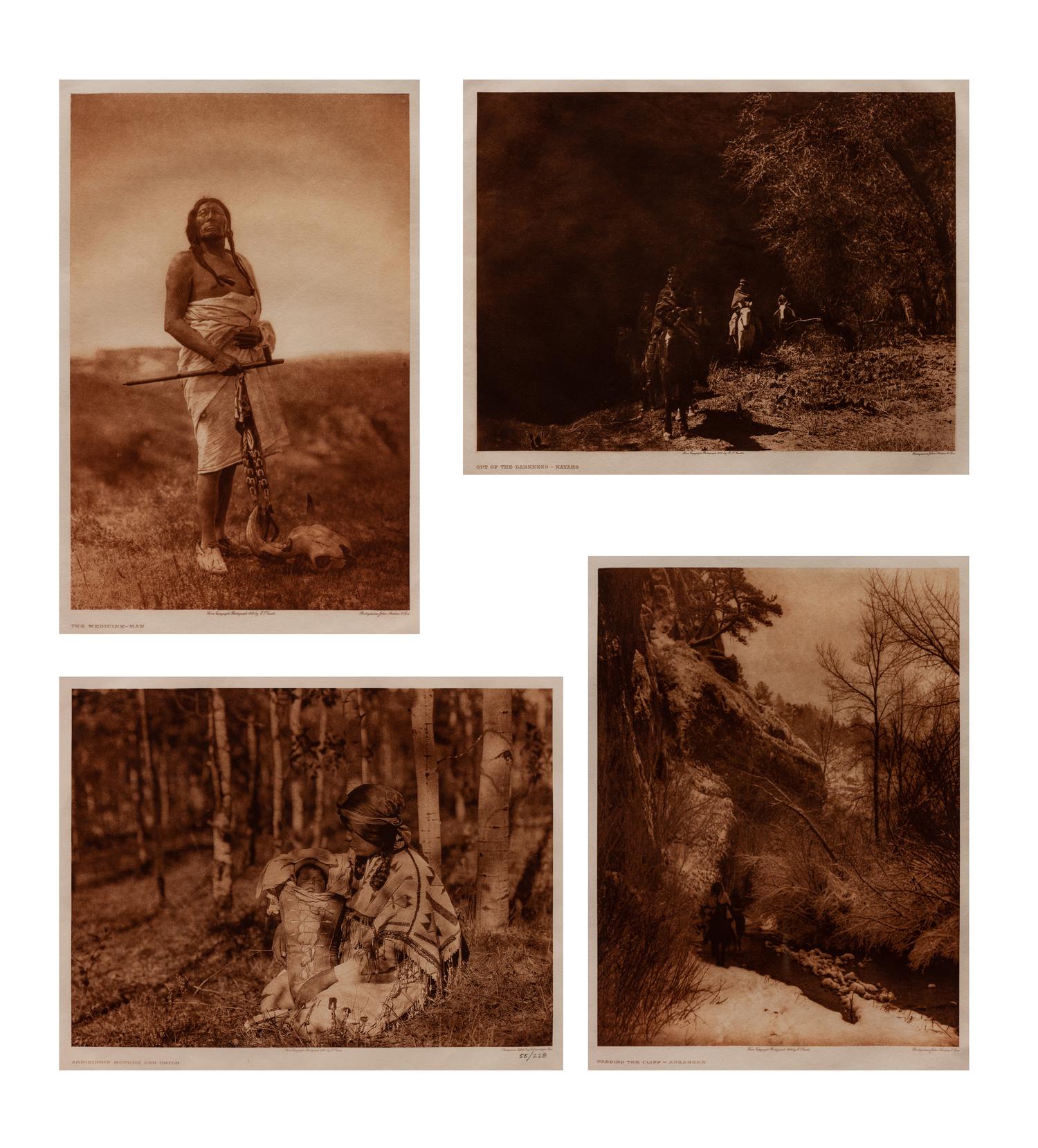Four John Andrew & Son Photogravures
