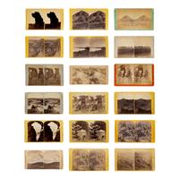 Haynes, F. Jay (1853-1921). A group of 38 stereoviews of the Badlands and Upper Missouri River.