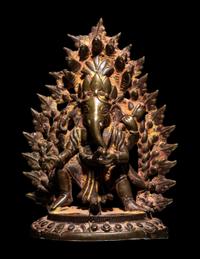 Five Nepalese Bronze Figures of Deities
