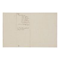 [Georgia] [Moore, Francis] Manuscript Document by the Secretary of James Oglethorpe, Founder of the Colony of Georgia