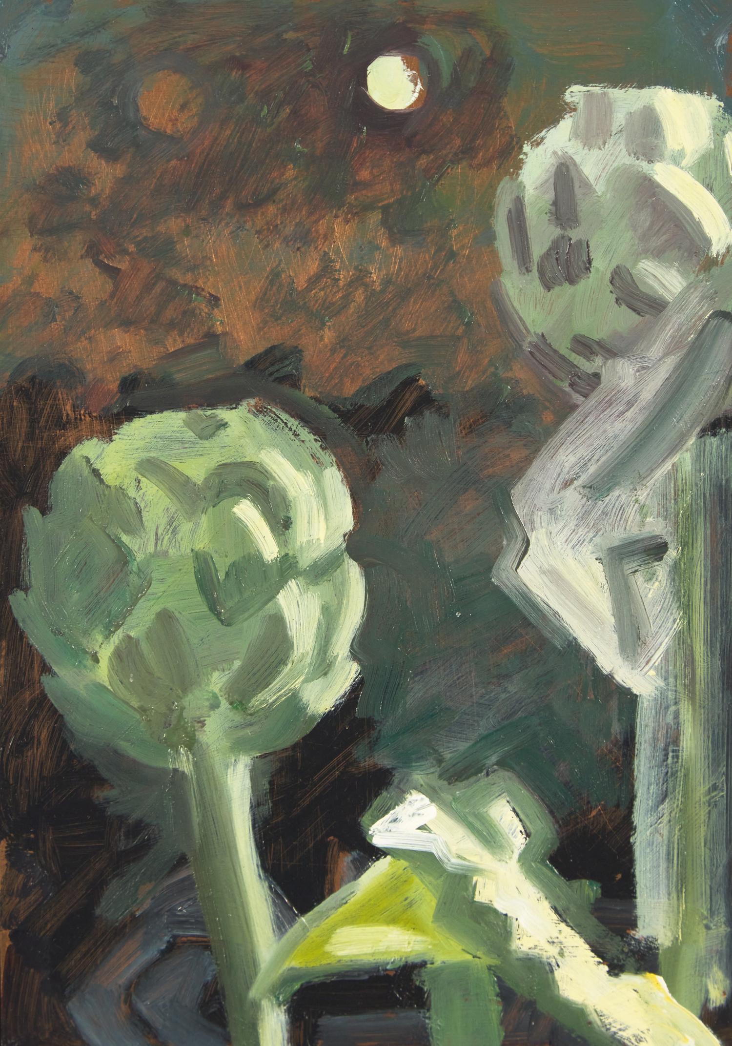 Artichokes in Moonlight , 1998