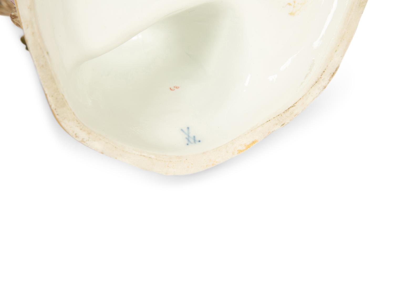 A Meissen Porcelain Figural Group — 19th Century