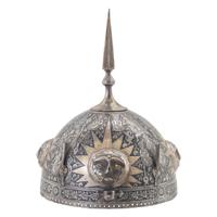 Highly Decorated Kulah Khud Indo Persian Helmet