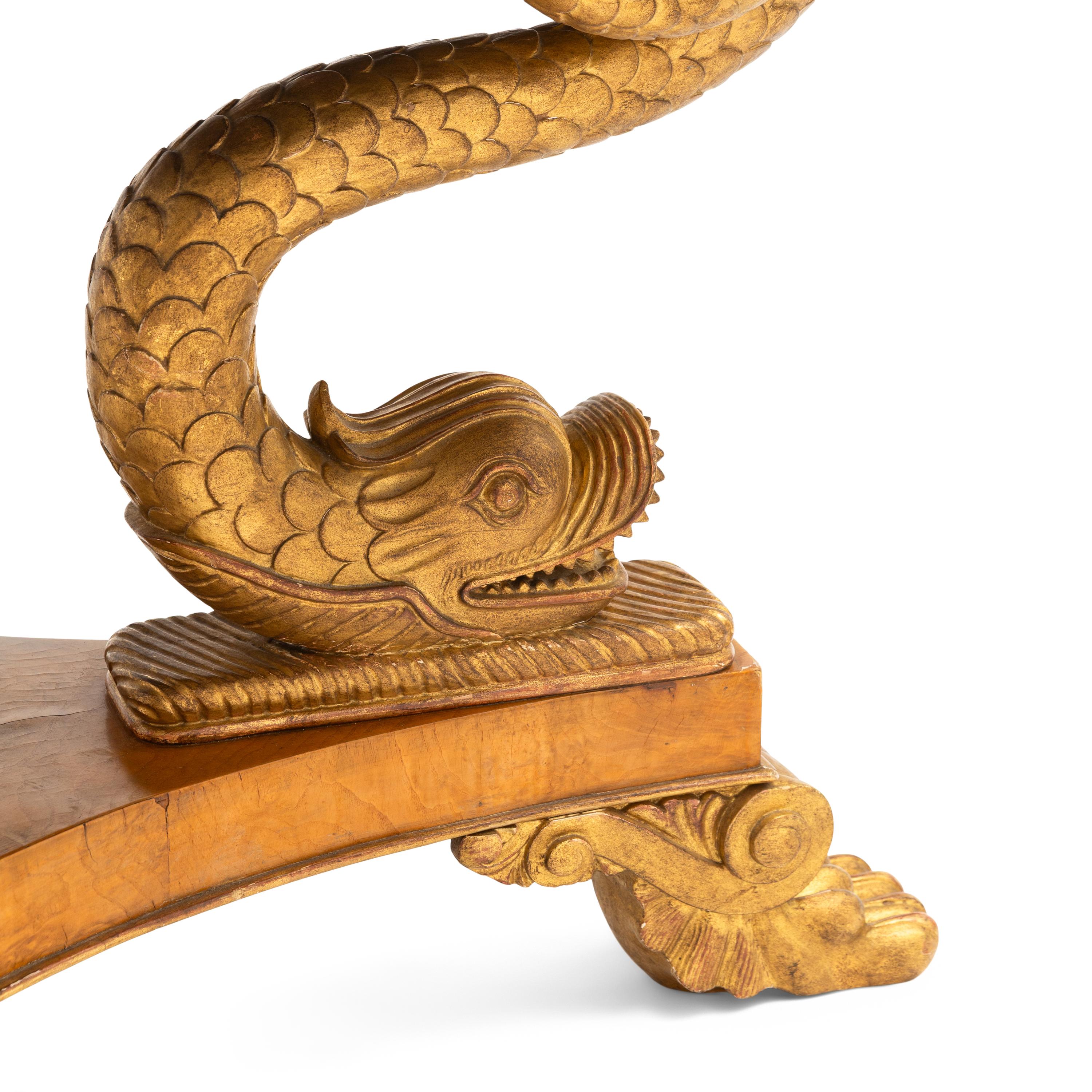 A Venetian Style Giltwood Center Table