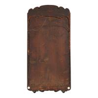 A George II Mahogany and Parcel-Gilt Looking Glass