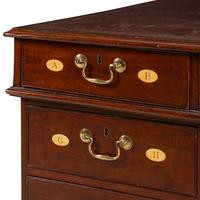 A George III Mahogany Partner's Desk