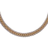 BICOLOR GOLD NECKLACE