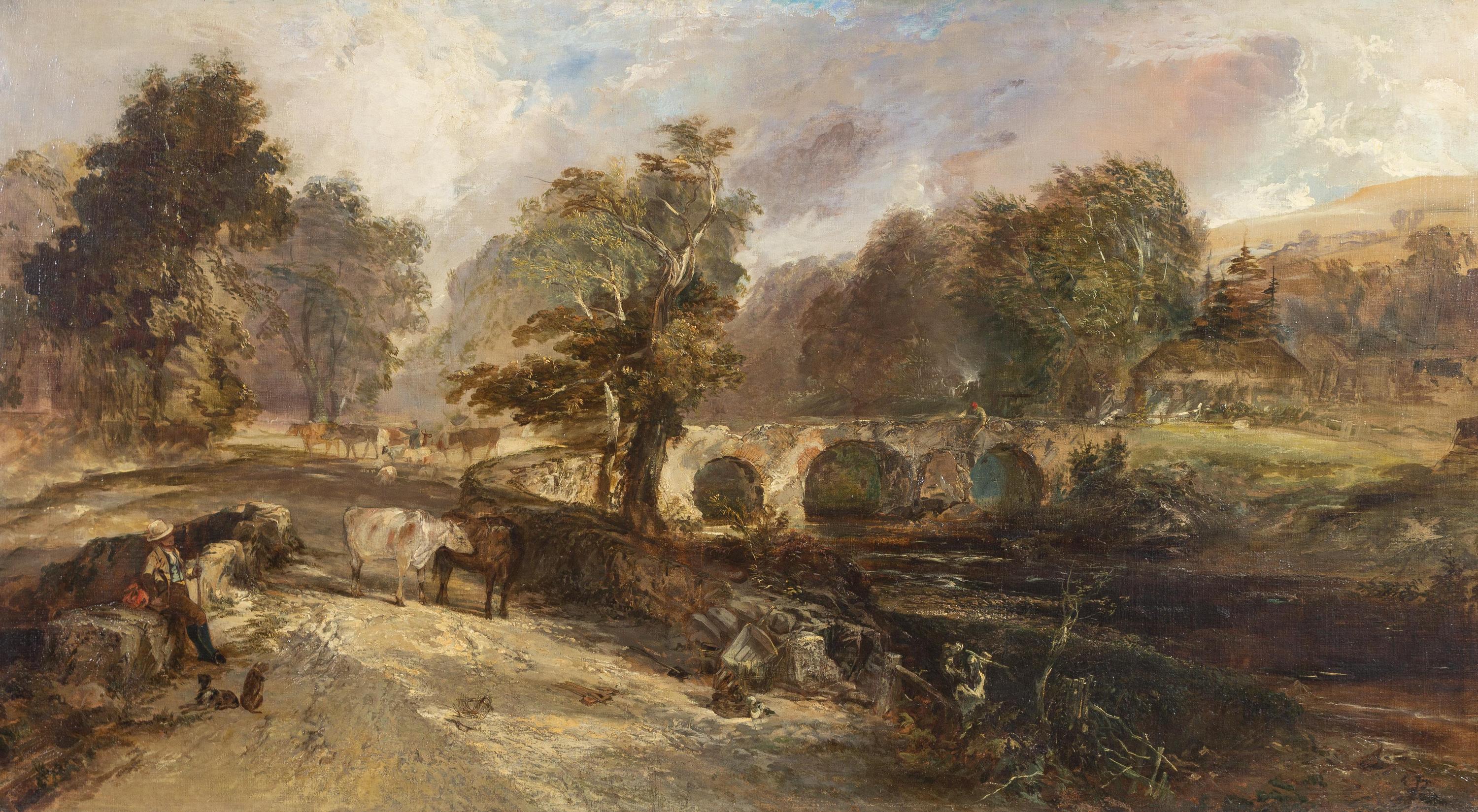 Bridge Over a Stream near Carrickfergus, Northern Ireland