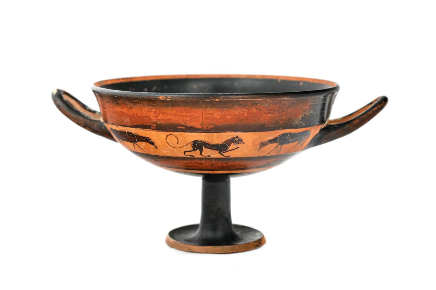 An Attic Black-Figured Band Cup