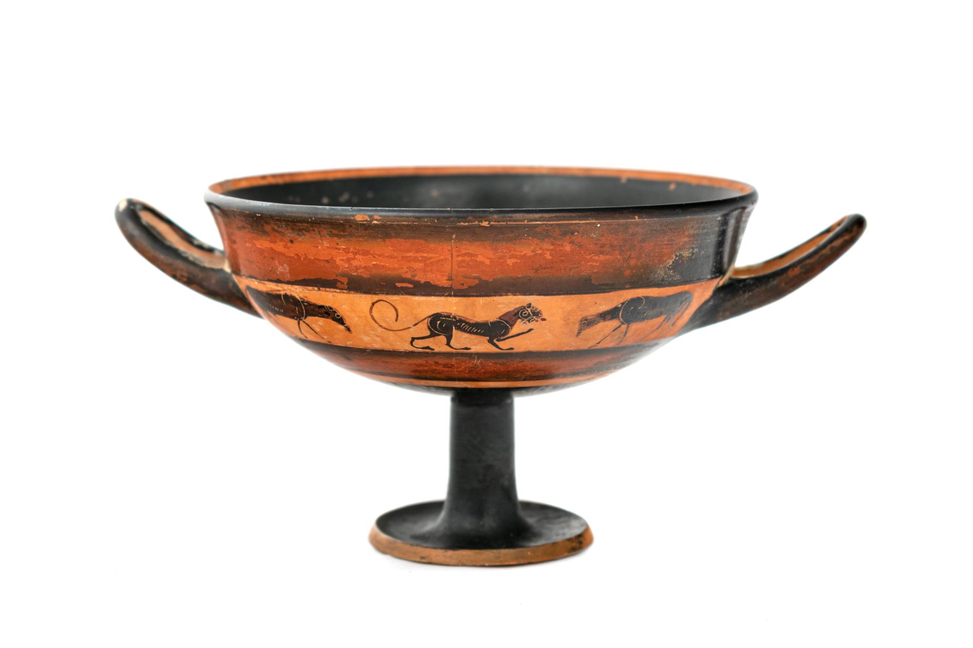 An Attic Black-Figured Band Cup