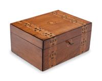 An Anglo-Colonial Parquetry Document Box