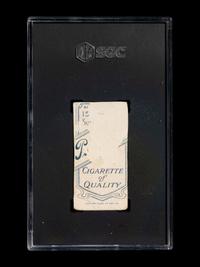 A Group of Three Early 20th Century Tobacco Baseball Cards (SGC AUTHENTIC),