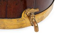 A George III Brass-Banded Mahogany Cistern