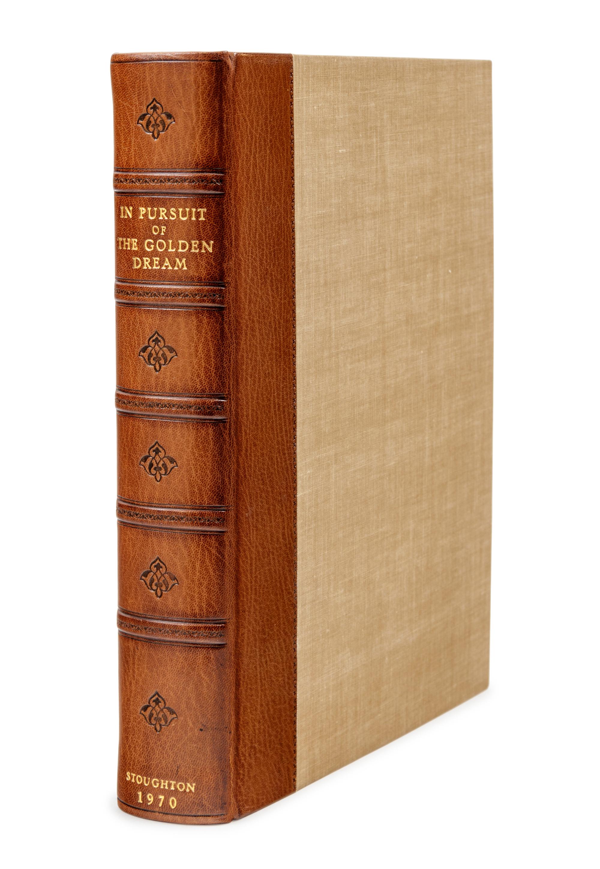 GARDINER, Howard C. (b. 1943). MORGAN, Dale L., editor. In Pursuit of the Golden Dream. Stoughton, MA: Western Hemisphere, Inc., 1970.