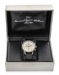 IWC, REF. 3714 STAINLESS STEEL 'PORTUGUESE' WATCH