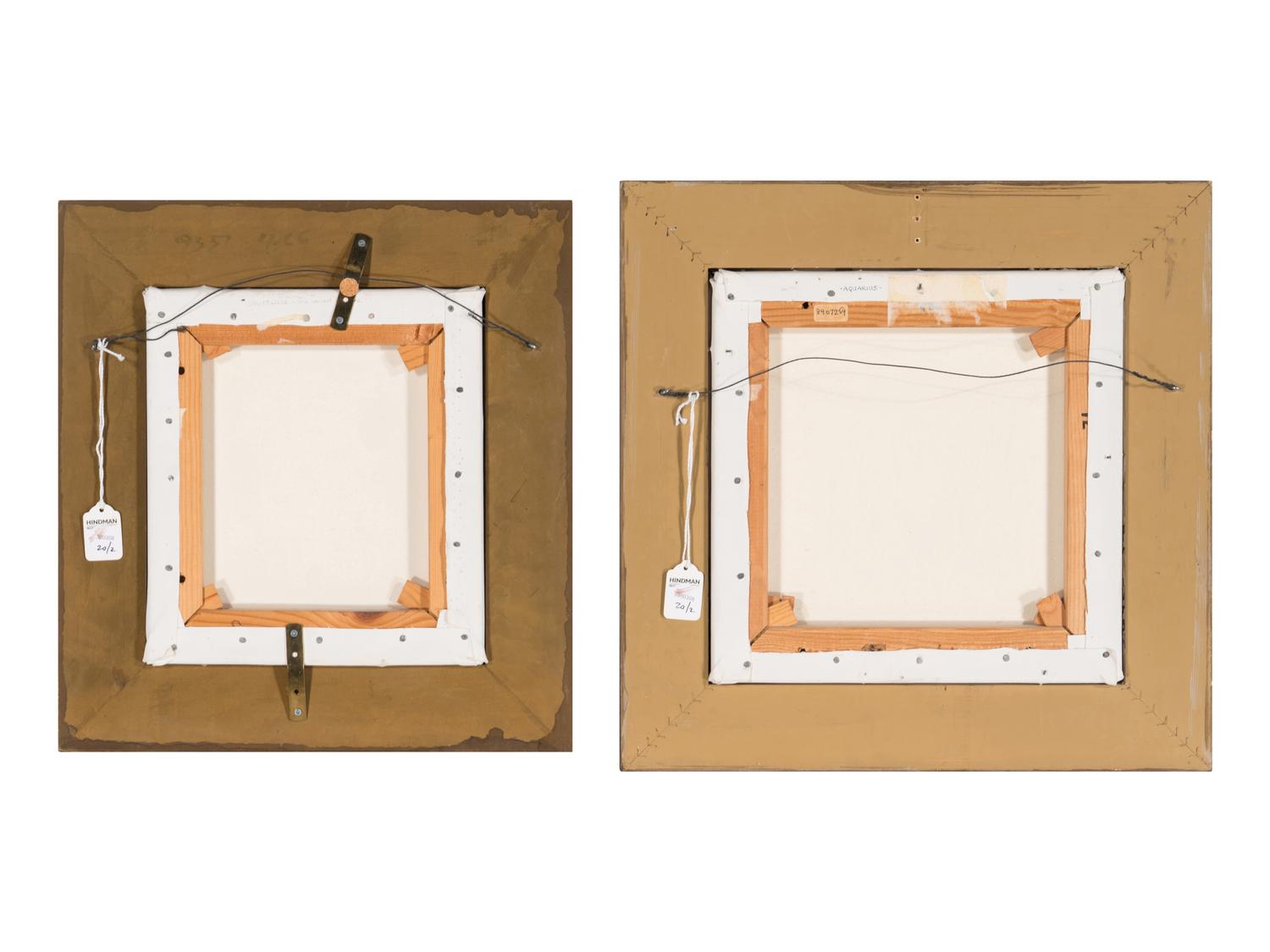 Aquarius and Sagittarius, The Arrows of Love , 1989 (a pair of works)