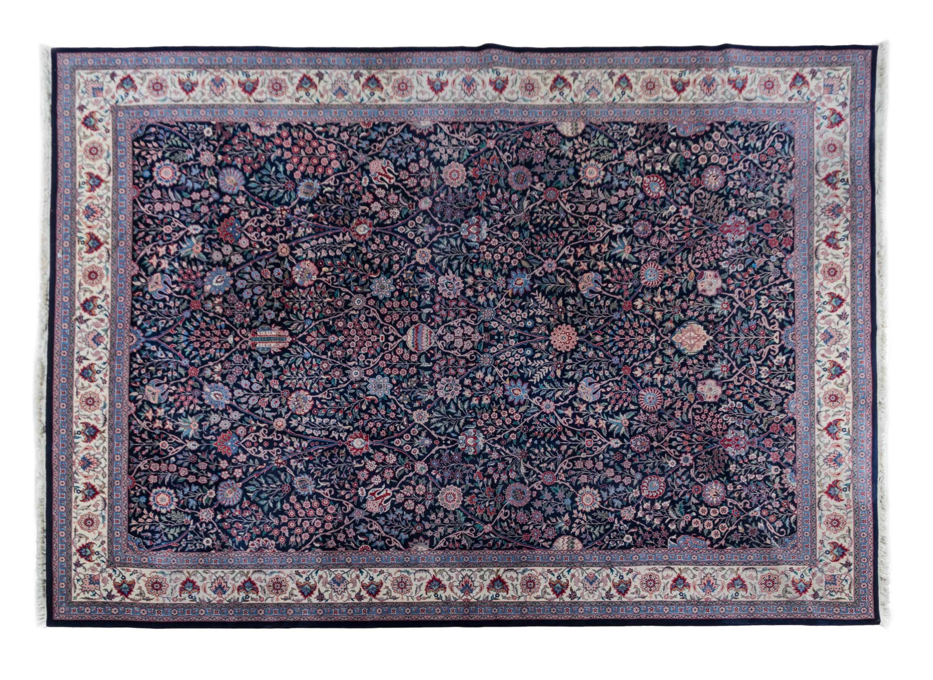 A Sino-Persian Wool Rug 14 feet 1 inch x 10 feet. — SECOND HALF 20TH CENTURY