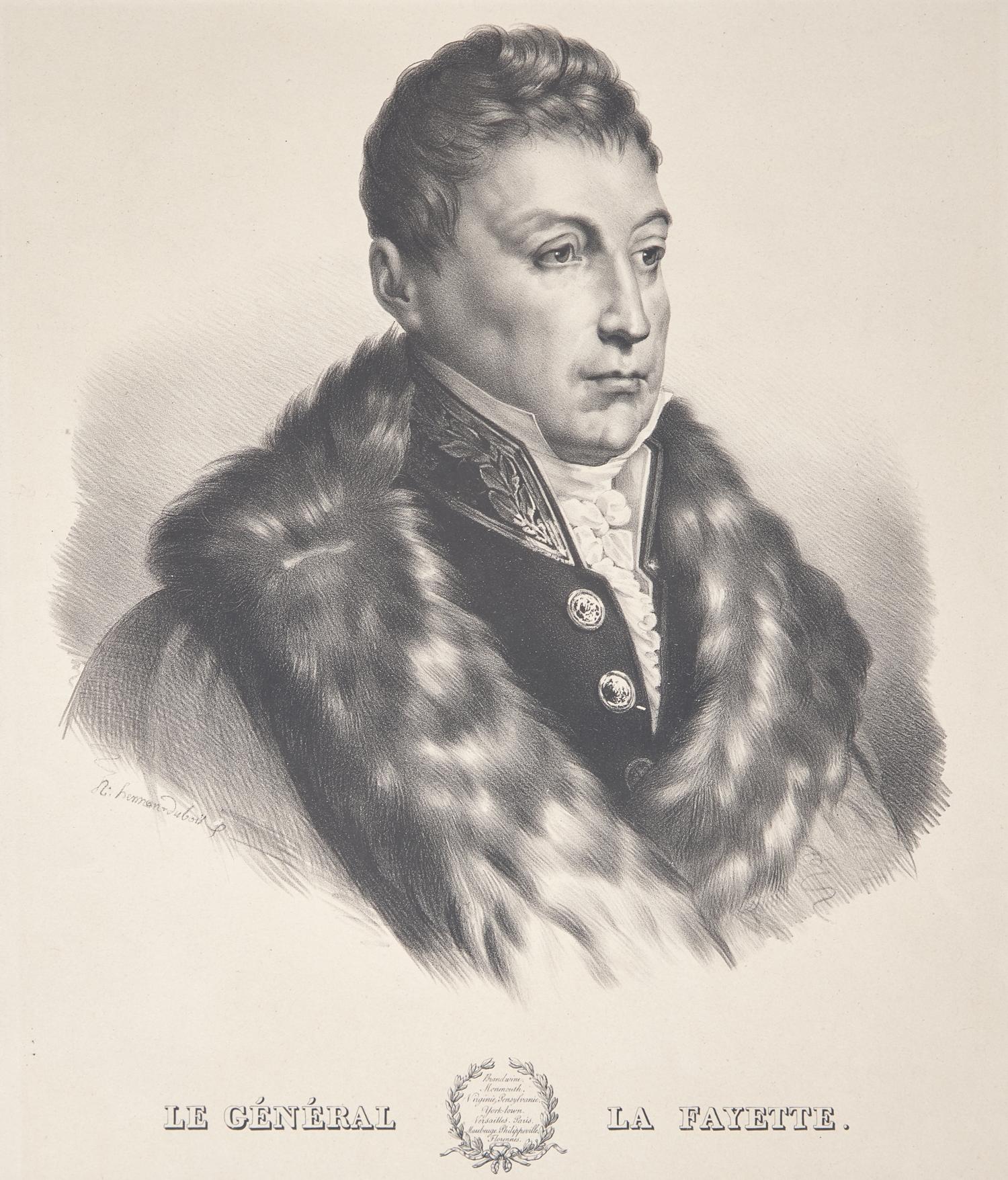 [Americana] [Lafayette, Marquis de] Hennon-Dubois, Romulus Antoine. Le General La Fayette