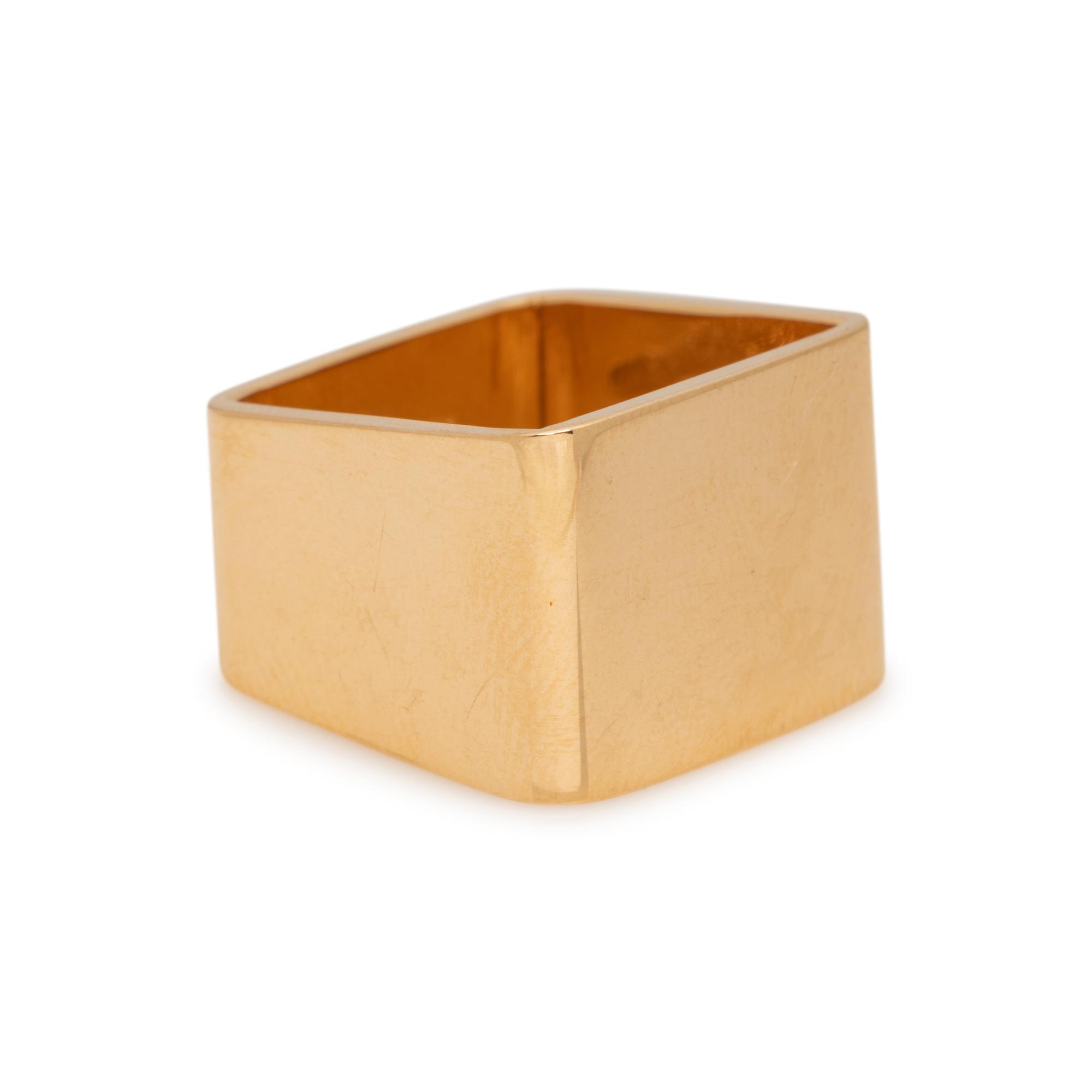 YELLOW GOLD RING