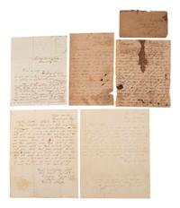 [CIVIL WAR]. A group of documents and letters from North Carolina.