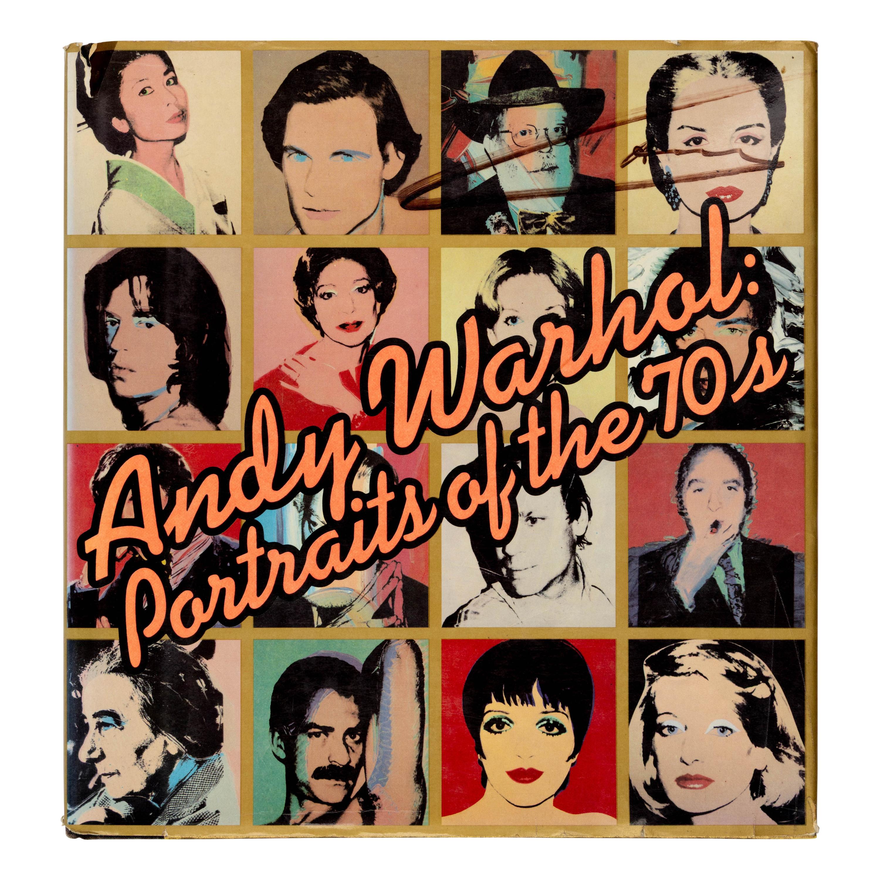 [Warhol, Andy (1928-1987)]. Andy Warhol: Portraits of the 70s . David Whitney, editor. New York: Random House, 1979.