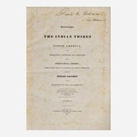 [Native Americana] M'Kenney, Thomas L., and James Hall History of the Indian Tribes of North America, with Biographical Sketches and Anecdotes of the Principal Chiefs...