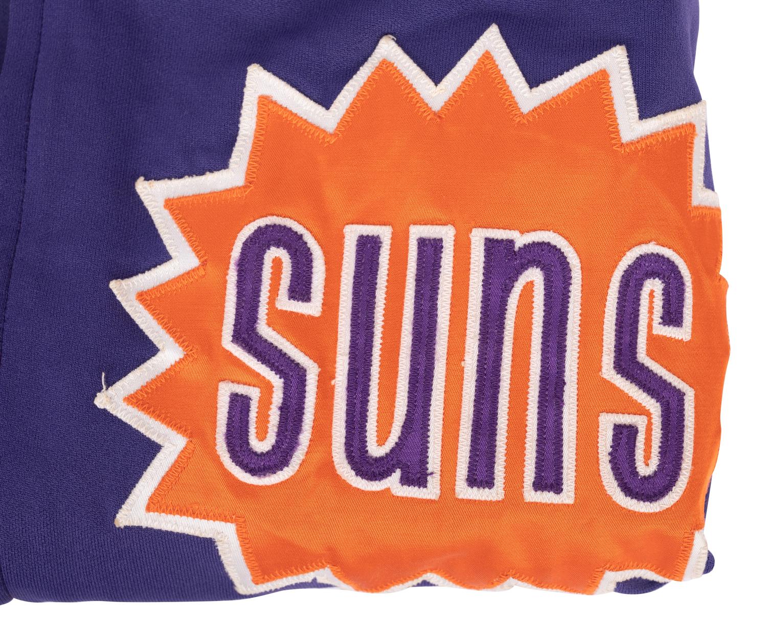 A 1980s Phoenix Suns Game Issued / Worn Warm Up Jacket and Pants