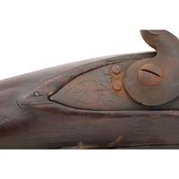 Restored Composite Flintlock Fowler with a 1779 Dated Nock Marked East India Company Lock