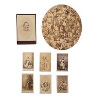 [Lincoln, Abraham] Group of 16 Items Related to Ford's Theatre Performers, incl. Sothern and Keene.