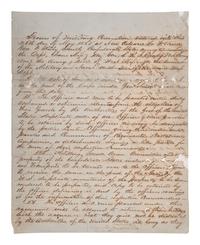 [CIVIL WAR]. CANBY, Major Gen. E.R.S. (1817-1873). Terms of Military Convention entered into this 26th day of May 1865 at New Orleans.... " Official Copy." New Orleans, LA. 26 May 1865.
