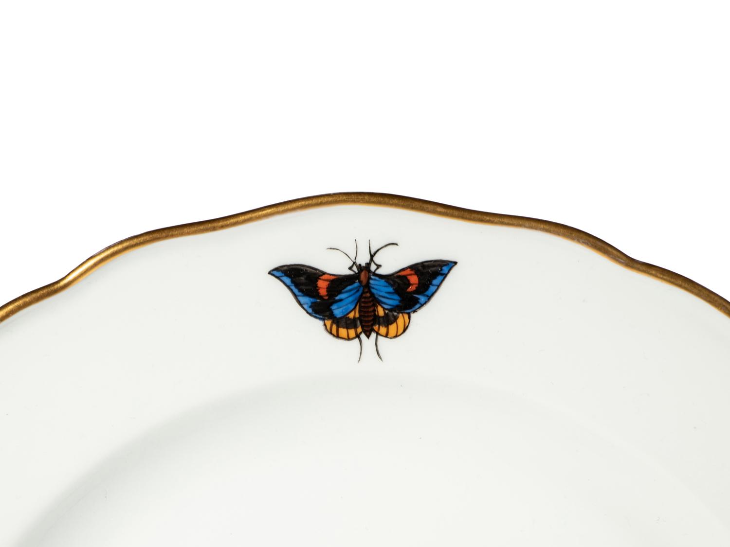 A Pair of Meissen Porcelain Plates