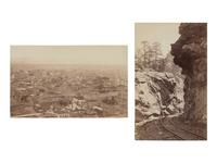 JACKSON, William Henry (1843-1942). Suite of 38 albumen photographs: Rocky Mountain Railroad Album, Steam and Steel Across the Great Divide, Silverton Colorado, Silverton Sultan, 1883.