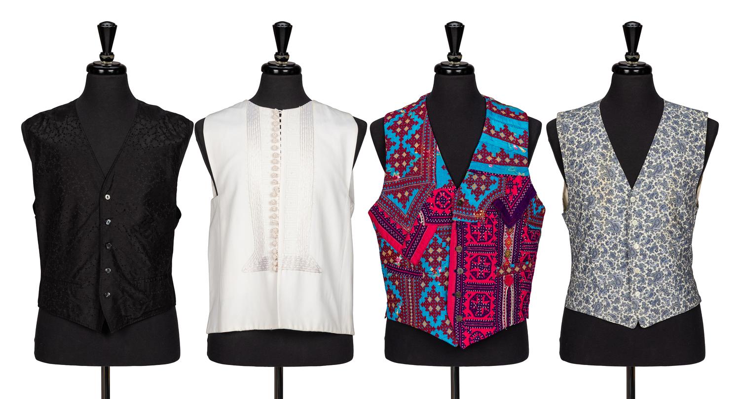 Four Designer Vests