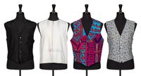Four Designer Vests