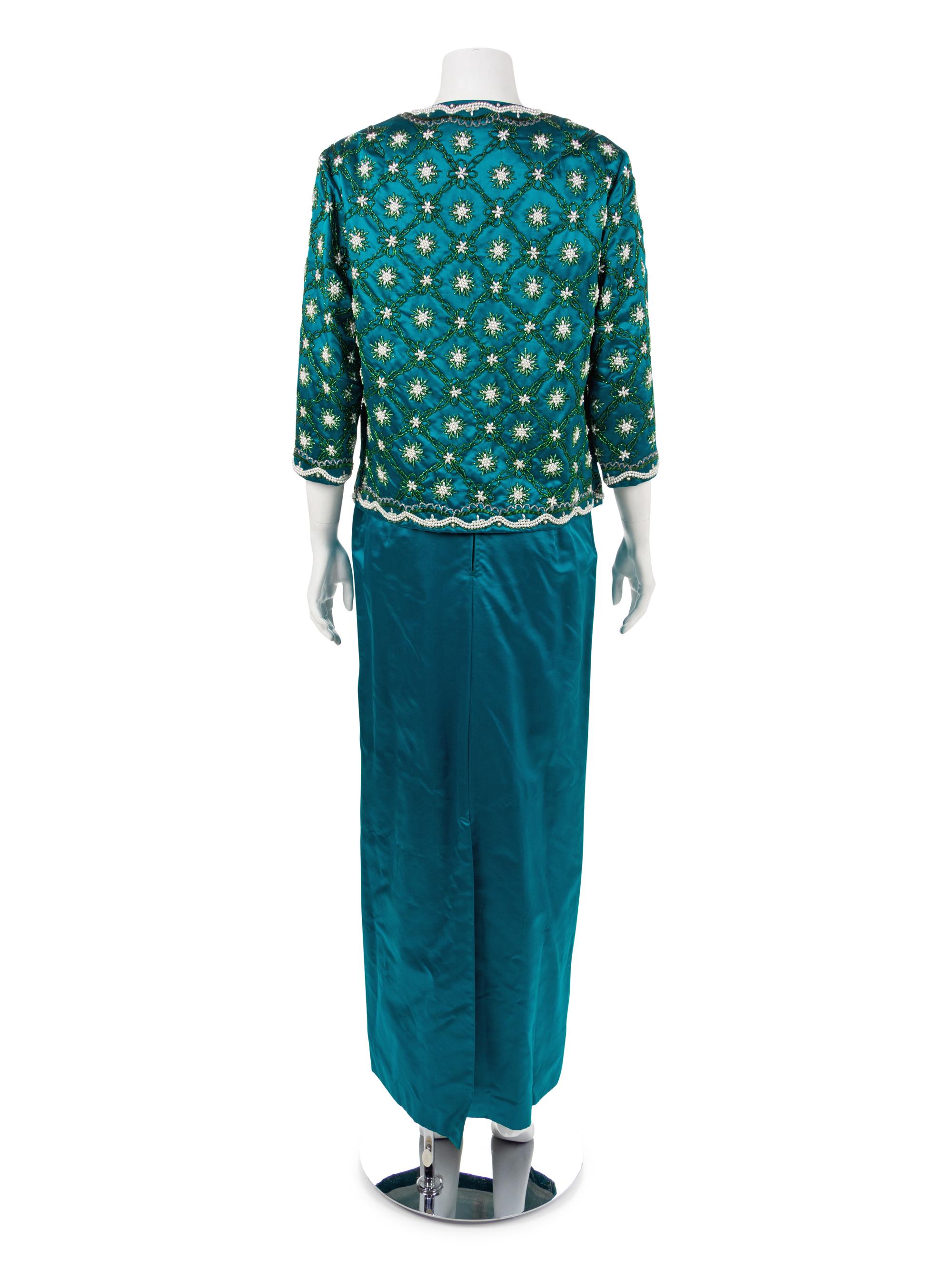 Modesto Evening Dress with Jacket, 1964