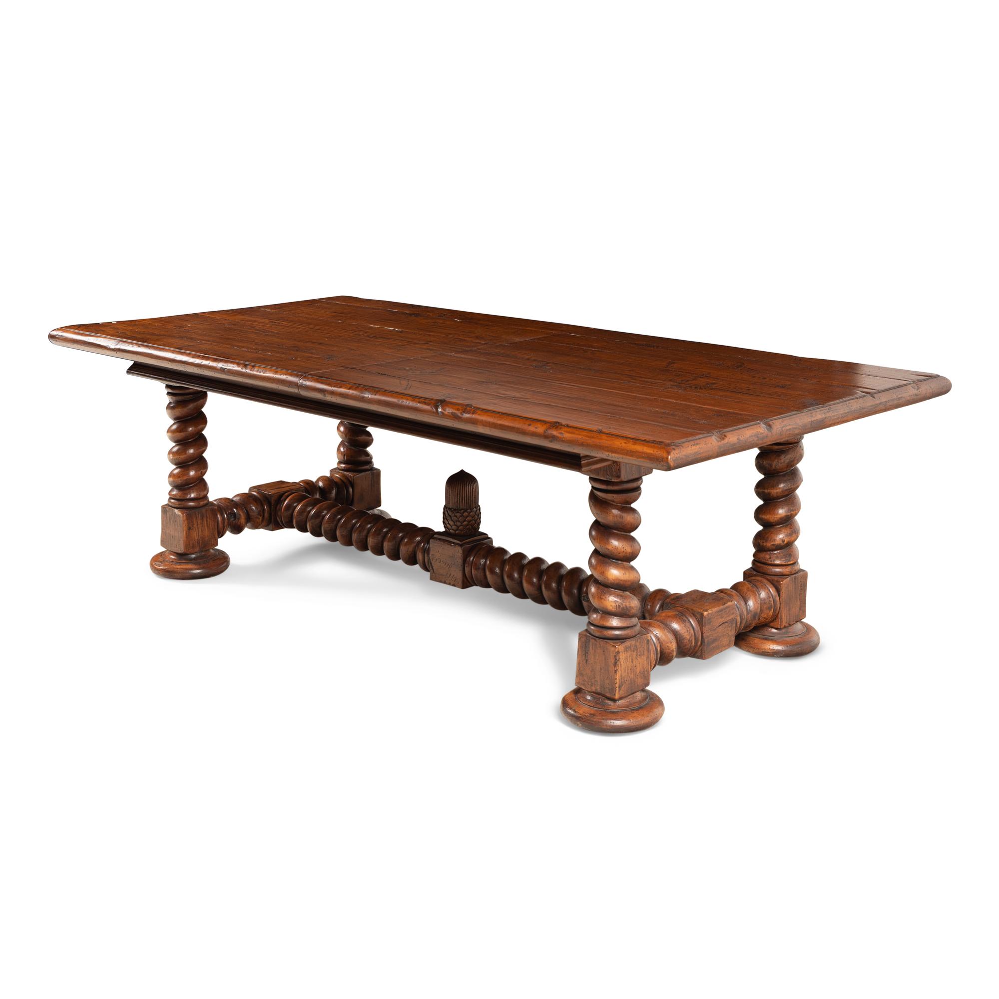 A Spanish Baroque Style Dining Table