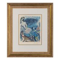 Marc Chagall (Belarusian/French, 1887-1985) — Le Cirque : one plate, 1967