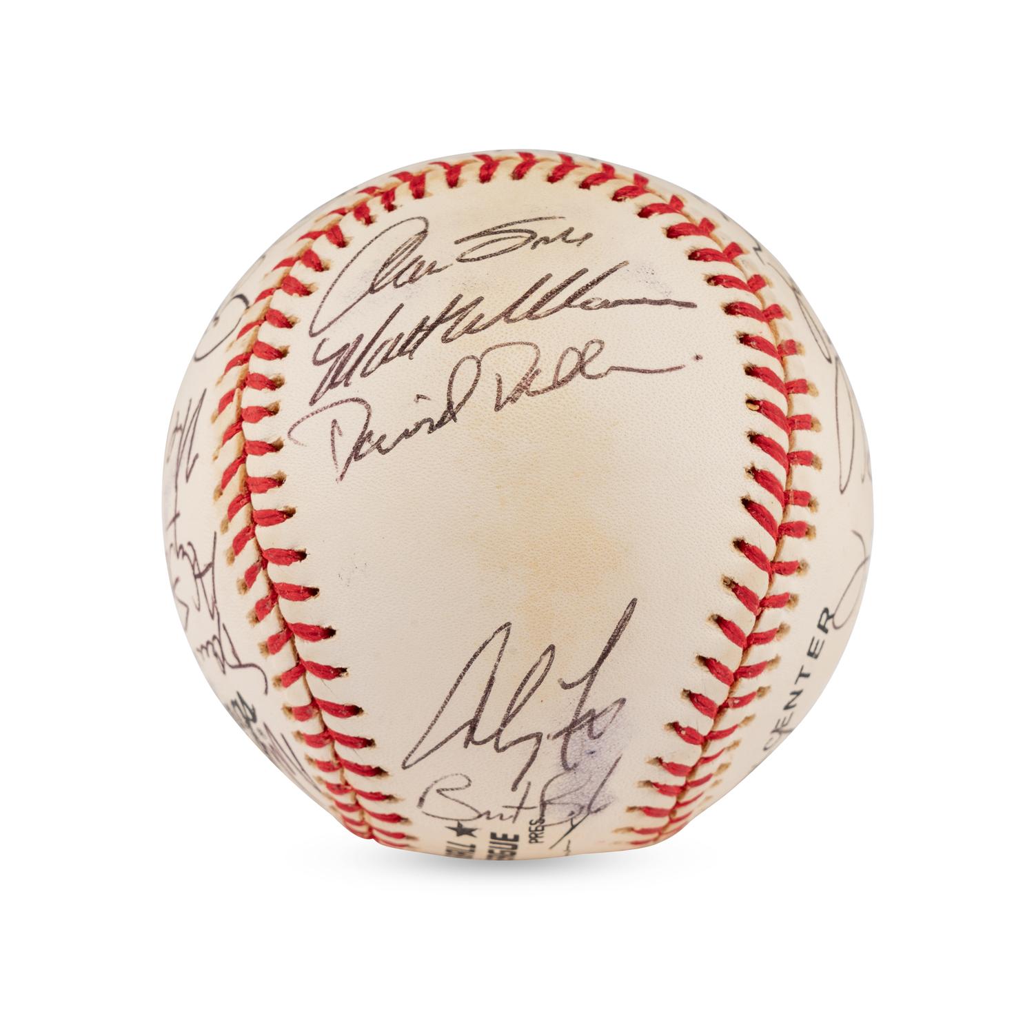 A 1998 Arizona Diamondbacks Team Signed Autograph Baseball
