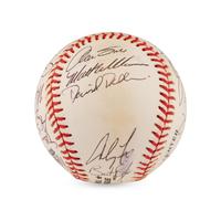 A 1998 Arizona Diamondbacks Team Signed Autograph Baseball