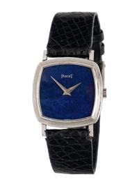 PIAGET, WHITE GOLD AND LAPIS LAZULI WATCH
