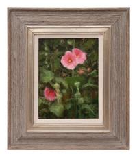 Hollyhocks