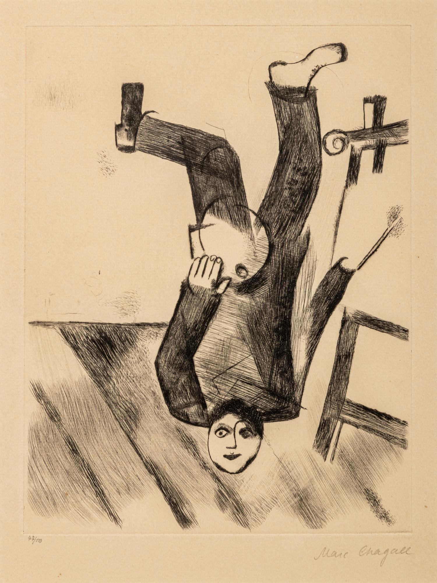 An Der Staffelei (plate 18 from Mein Leben ), 1922-1923
