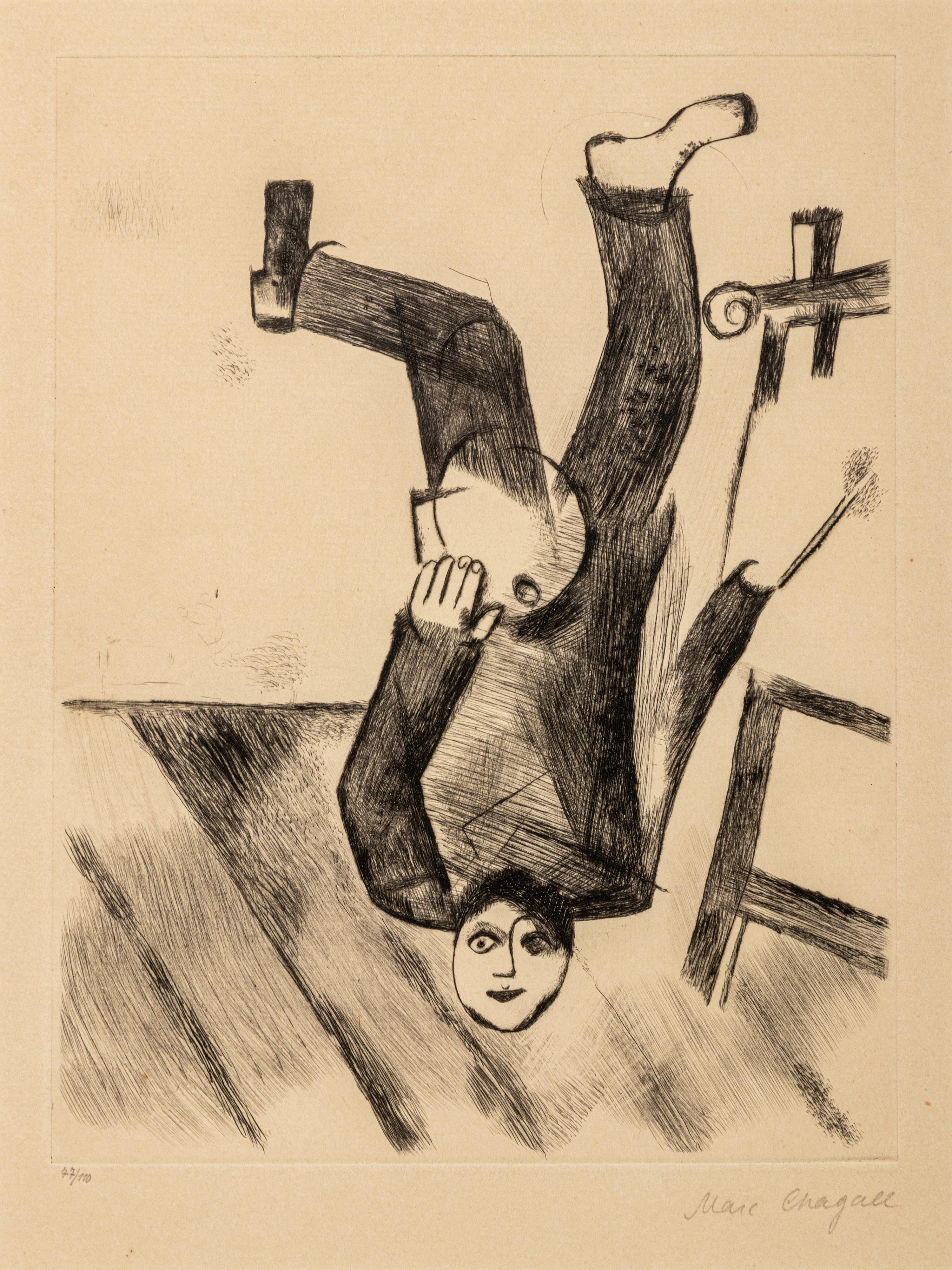An Der Staffelei (plate 18 from Mein Leben ), 1922-1923