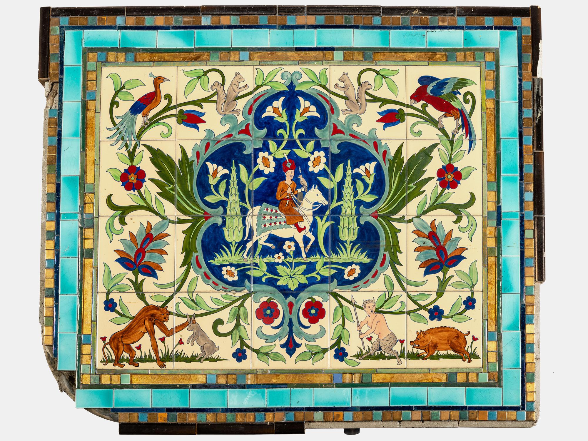 Tile Installation, Circa 1880s-1890s