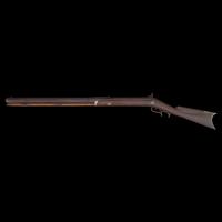 St. Louis Half-Stock Heavy Barreled Plains Rifle by Frederick Hellinghaus