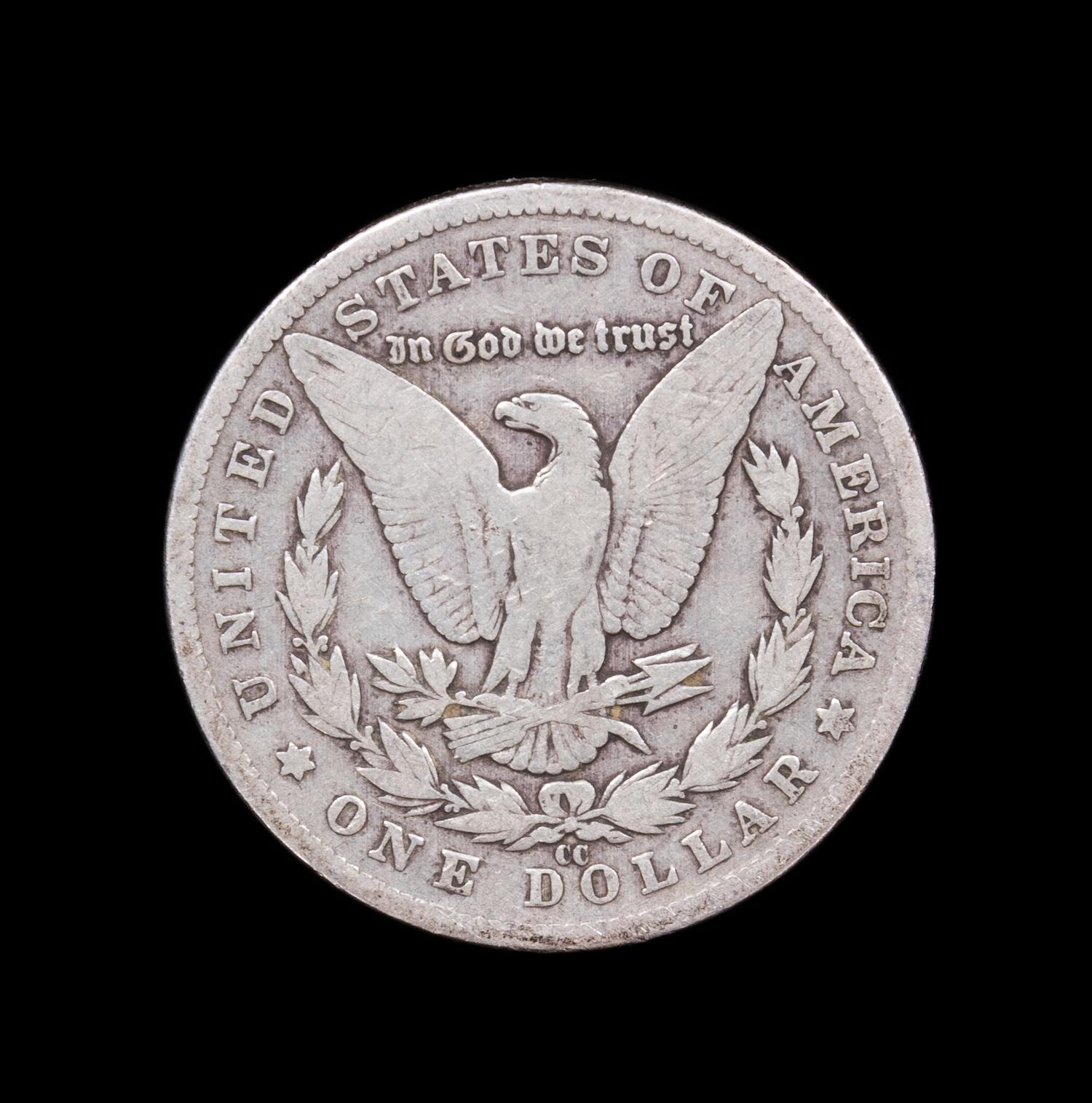 A United States 1883-CC Morgan Silver Dollar Coin