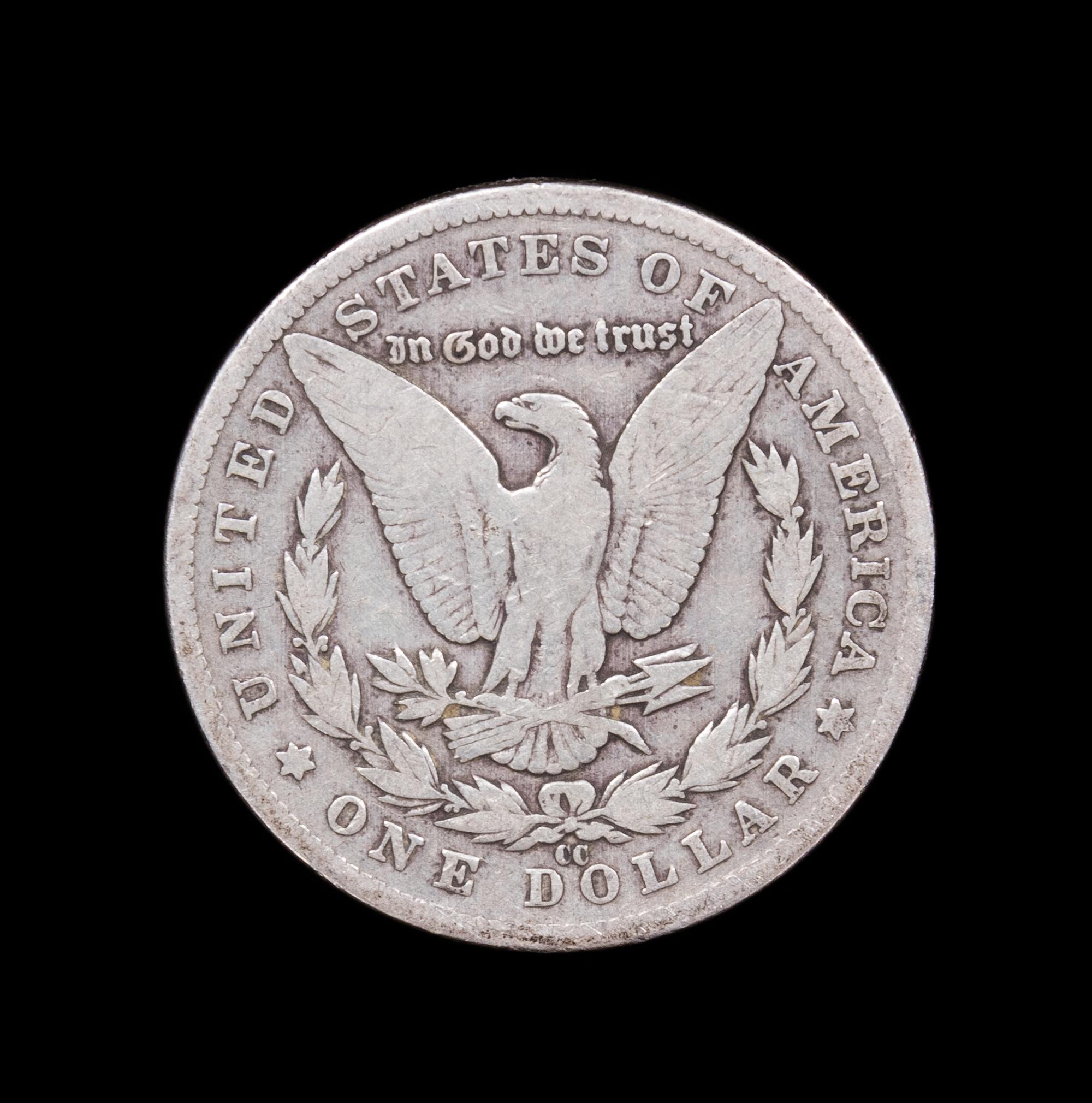 A United States 1883-CC Morgan Silver Dollar Coin