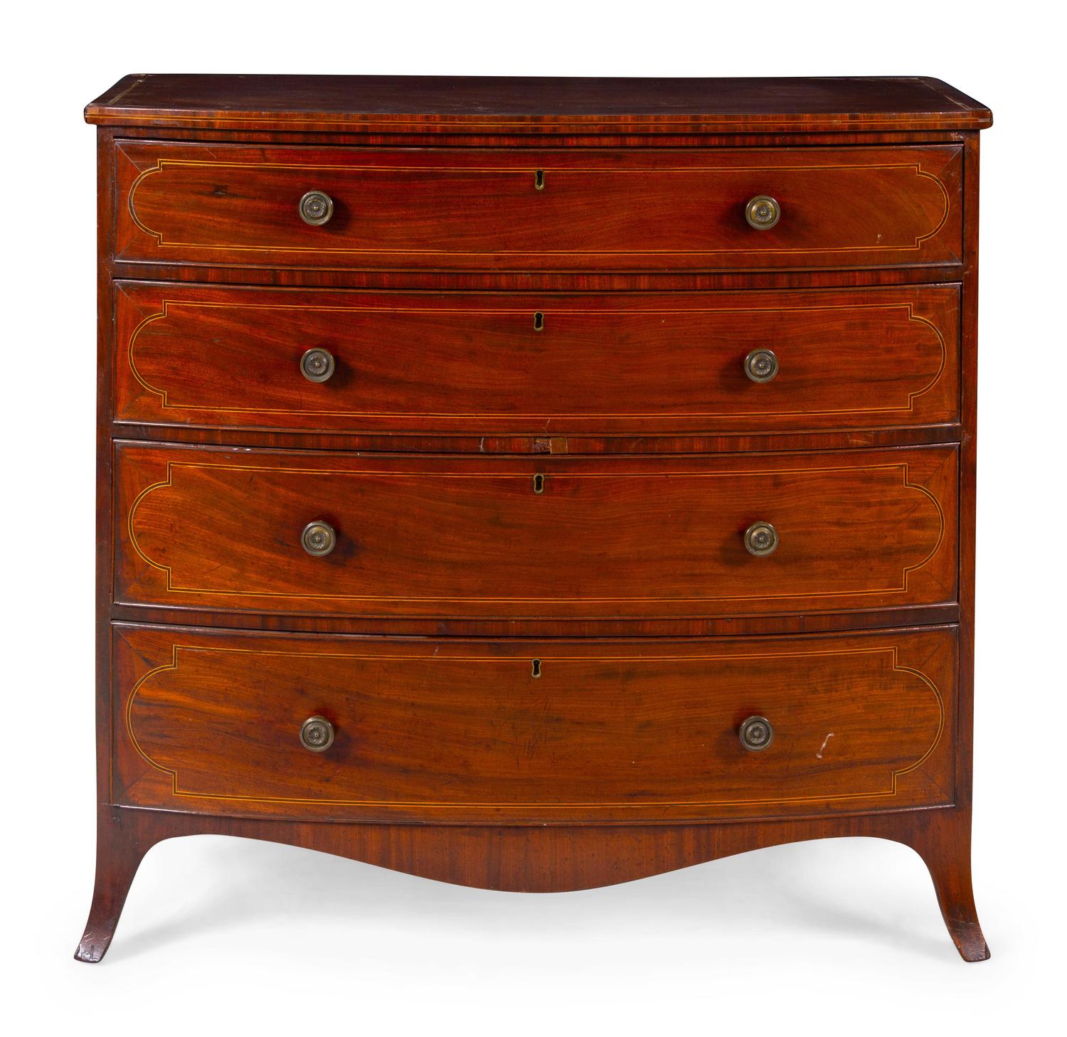 A Regency Mahogany Chest of Drawers