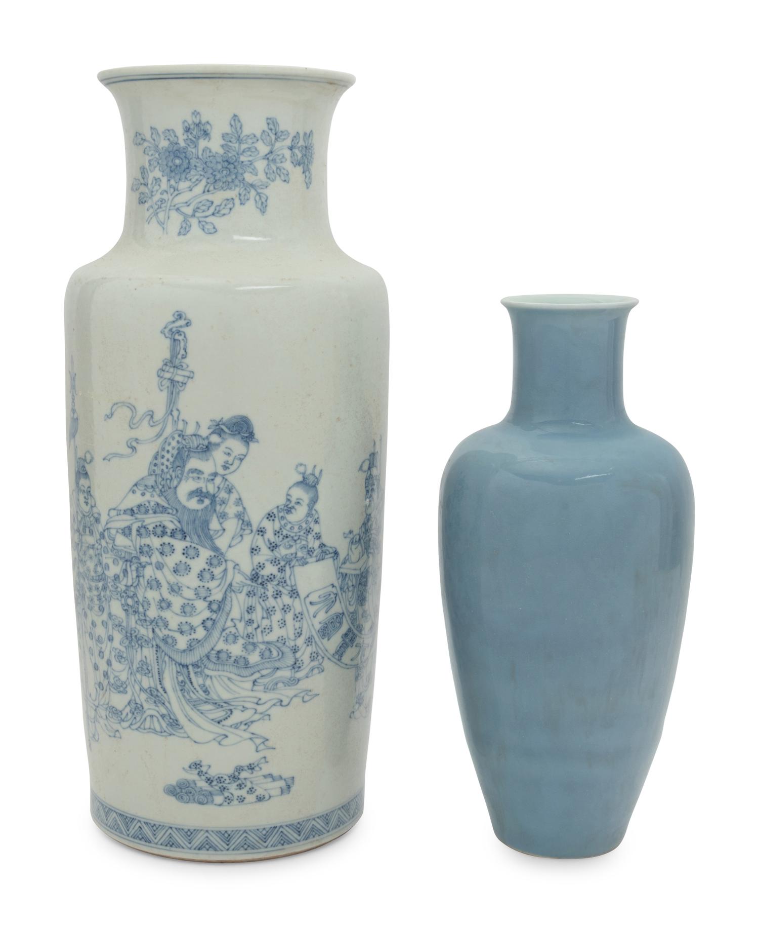 Two Chinese Porcelain Vases