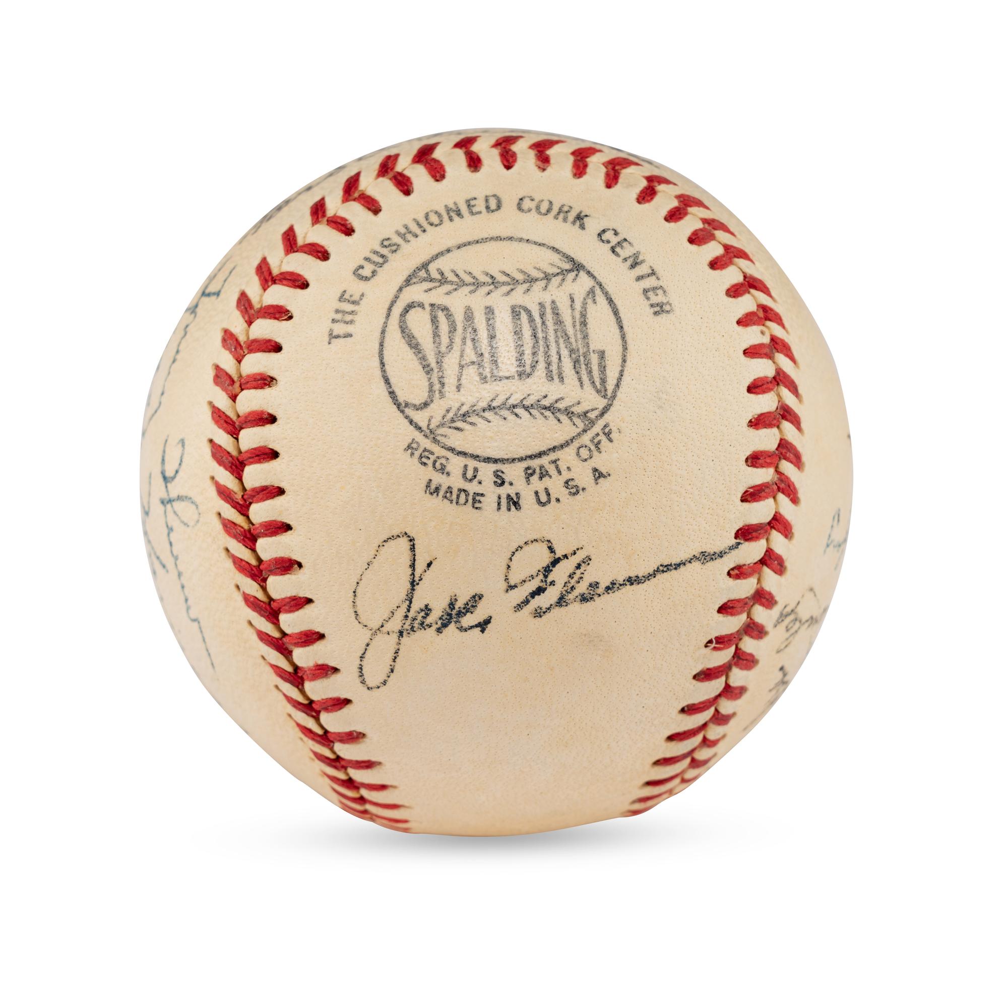 A 1926 St. Louis Cardinals Reunion Multi Signed Baseball Featuring Multiple Hall of Famers (JSA Letter of Authenticity)